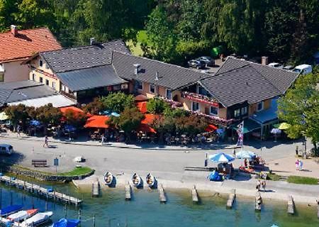 Sieben Zimmer am See Prien Exterior foto