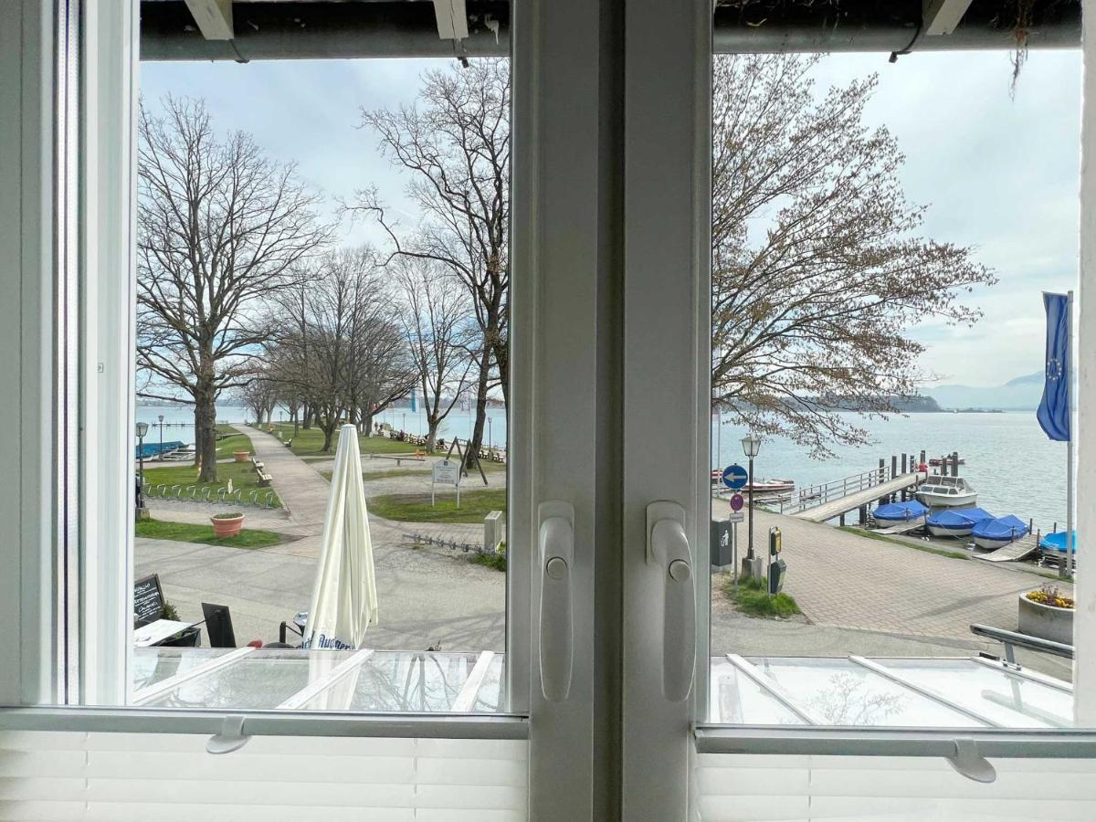 Sieben Zimmer am See Prien Exterior foto