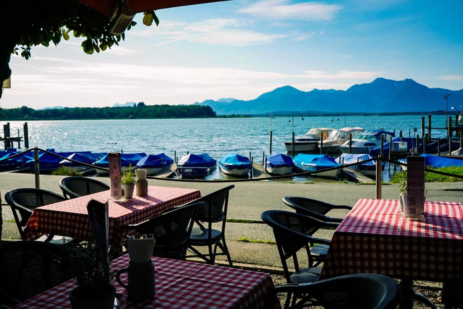 Sieben Zimmer am See Prien Exterior foto